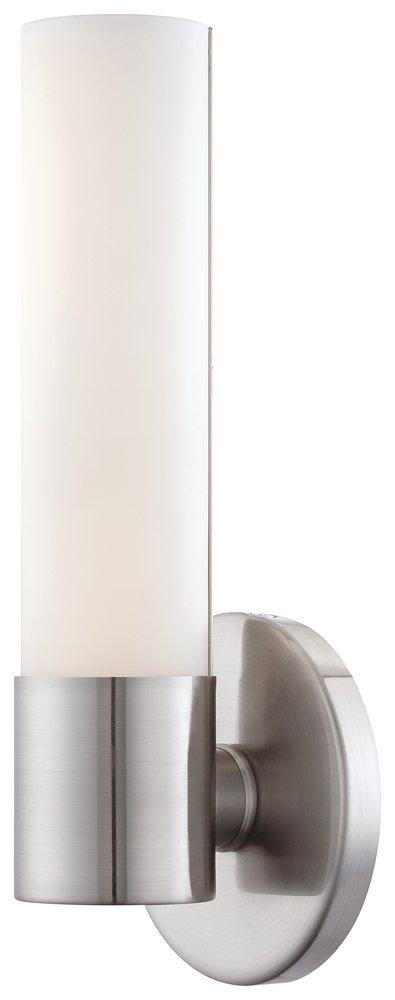 George Kovacs Brushed Nickel 60 W 1-Light Xenon Medium Wall Sconce 