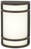 12 in. 60W 2-Light Outdoor Wall Sconce in Oil Rubbed Bronze