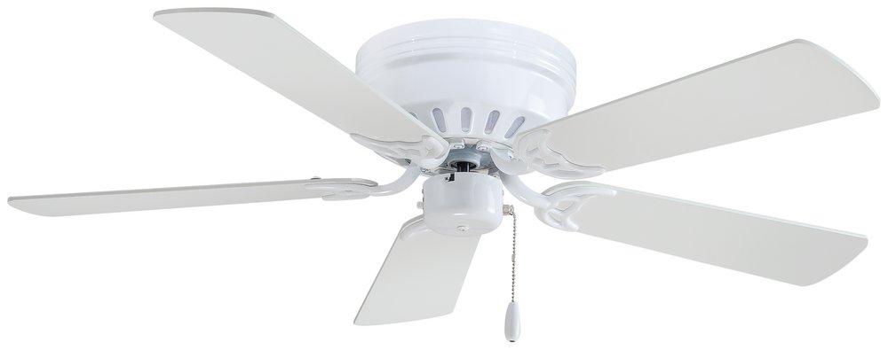 Minka Aire White 50W 5-Blade Ceiling Fan 