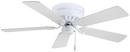 Minka Aire White 50W 5-Blade Ceiling Fan 