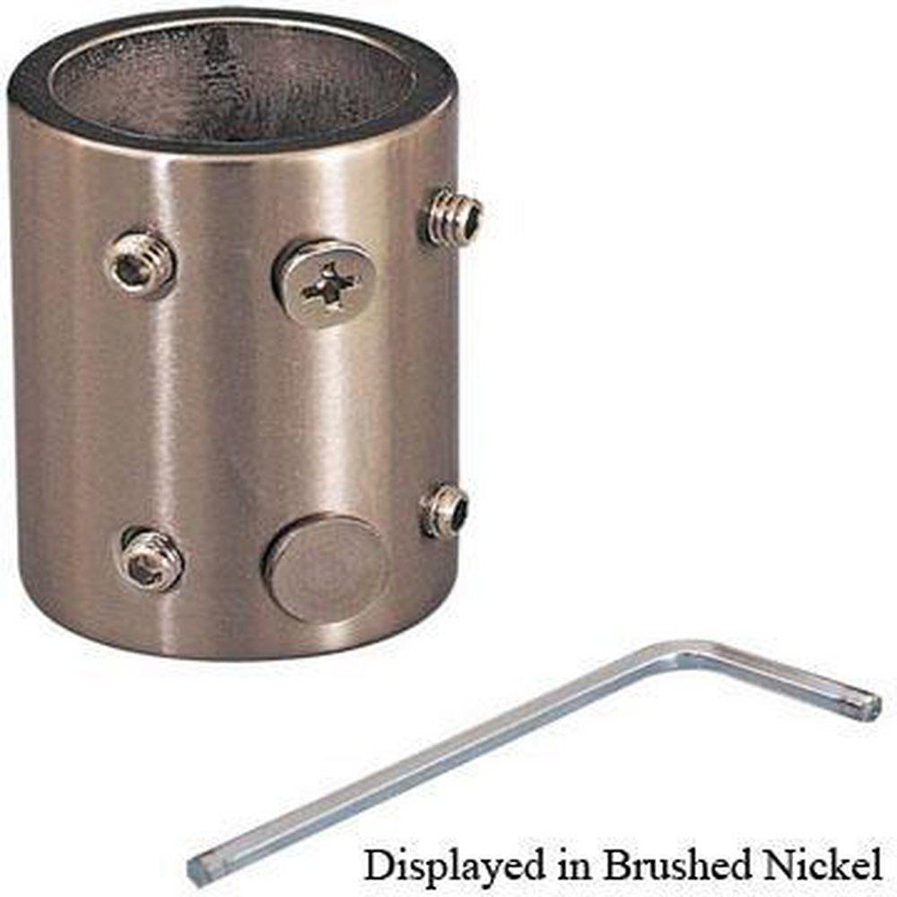 Minka Aire Brushed Steel Downrod Coupler 