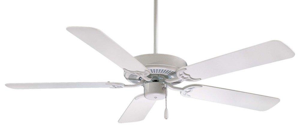 Minka Aire White 42 in. 5-Blade Ceiling Fan 