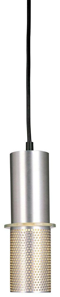 George Kovacs Satin Aluminum 50W 1-Light Pendant 