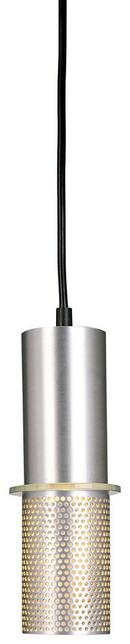 George Kovacs Satin Aluminum 50W 1-Light Pendant 