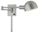 George Kovacs Matte Brushed Nickel 1-Light Medium E-26 Base Wall Sconce 