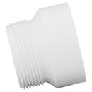 White PVC DWV Female Trap Adapter (Without Washer & Nut) 