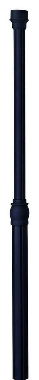 Minka Black Direct Burial Post 