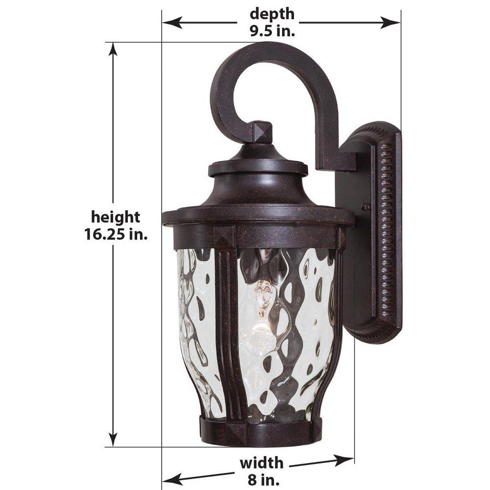 Minka Corona Bronze&trade; 1-Light Wall Mount 