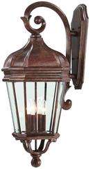 4-Light Outdoor Wall Sconce in Vintage Rust