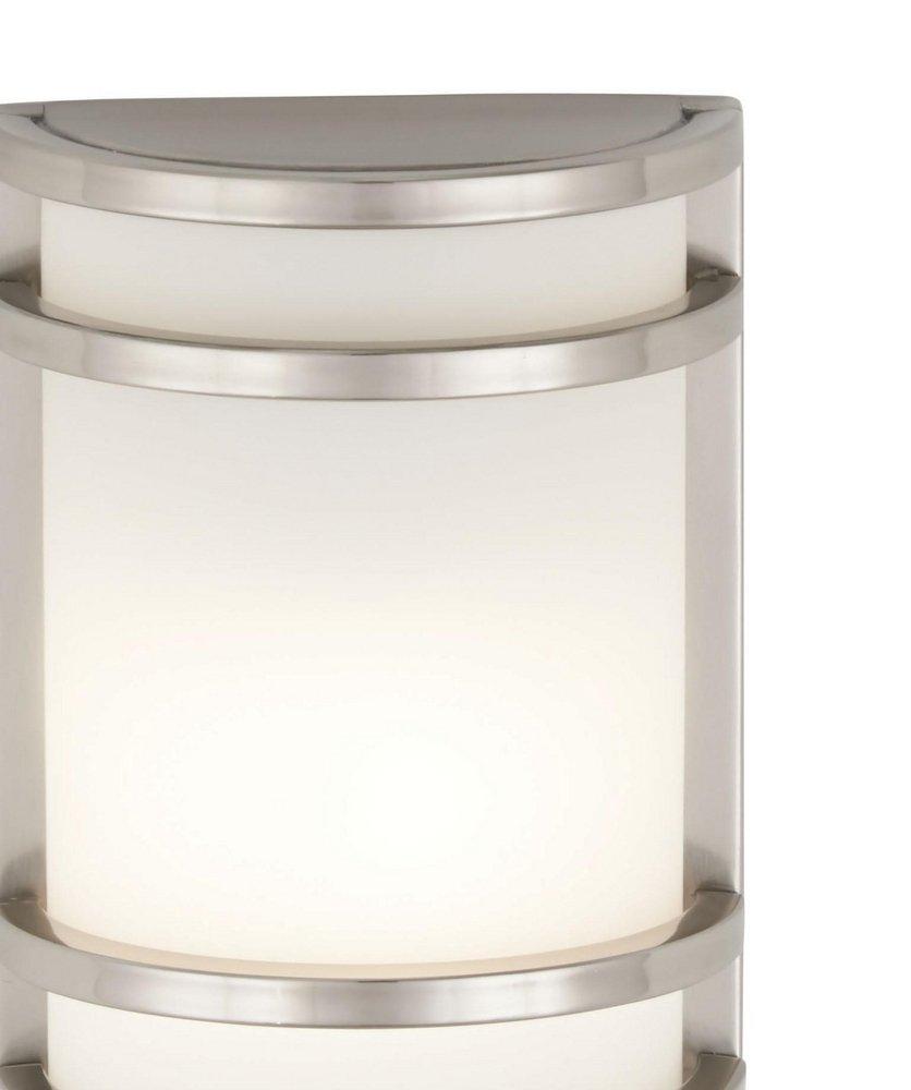 Minka Lavery Brushed Stainless Steel 9-1/2 in. 60W Medium Lantern 