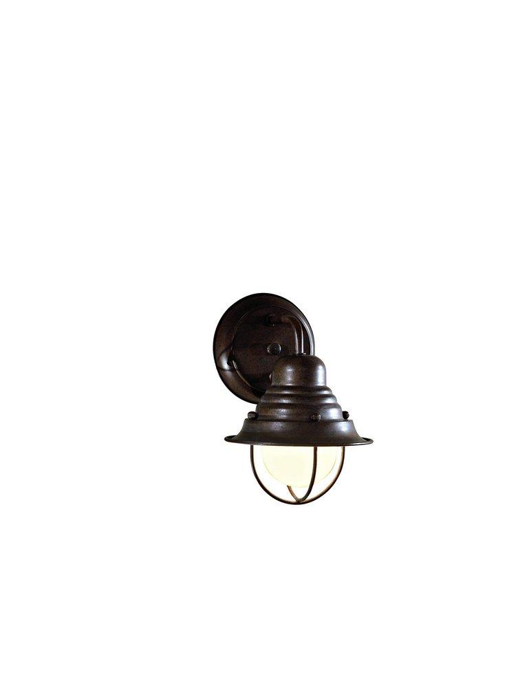 Minka Antique Bronze 6-19/50 in. Medium E-26 Base Wall Sconce 