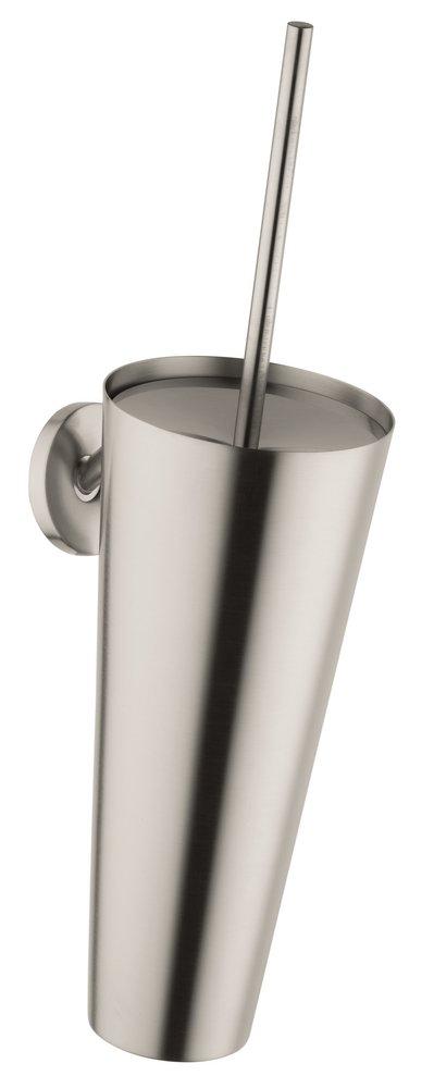 AXOR Brushed Nickel STARCK WALL TOILET BRUSH/HLDR 