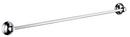 Hansgrohe Polished Chrome 24 in. Towel Bar 
