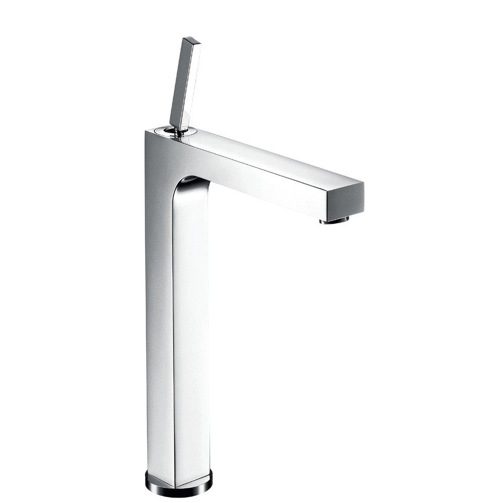 AXOR Polished Chrome Bathroom Sink Faucet with High Riser 