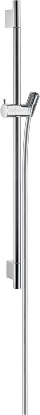 Hansgrohe Polished Chrome Wall Mount Slide Bar with Angle Adjustable Holder 