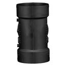 Black ABS DWV Flush Cleanout Tee 