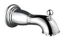 Hansgrohe Chrome 1/2 x 6-7/8 in. NPT Brass Tub Spout 