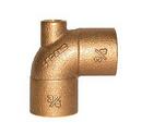 3/4 x 1/8 x 3/4 in. Sweat x FNPT Reducing Cast Brass Tee for Baseboard