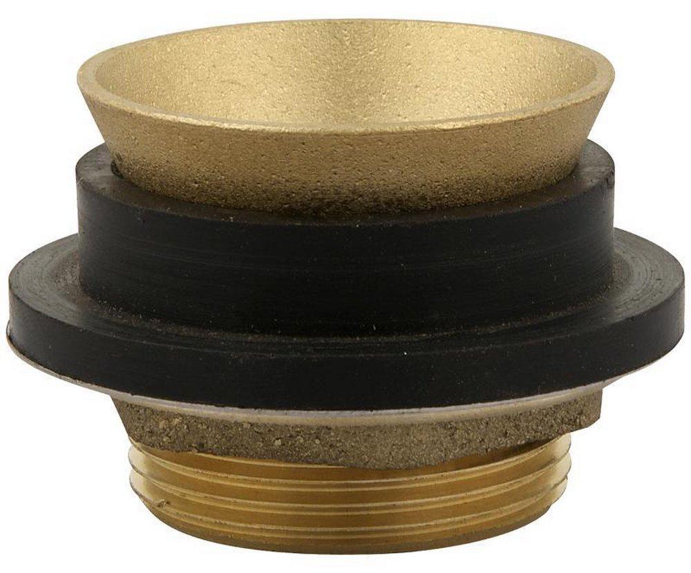 Wal-Rich 2 in. Brass Closet Spud with Washer 