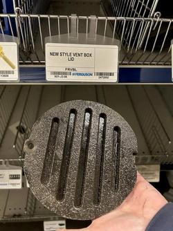 Plastic Vent Box Lid