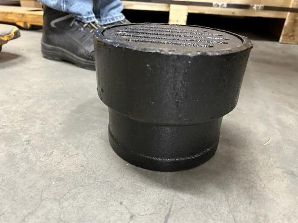 Fox Foundry & Supply Cast Iron Caulk Vent Box 