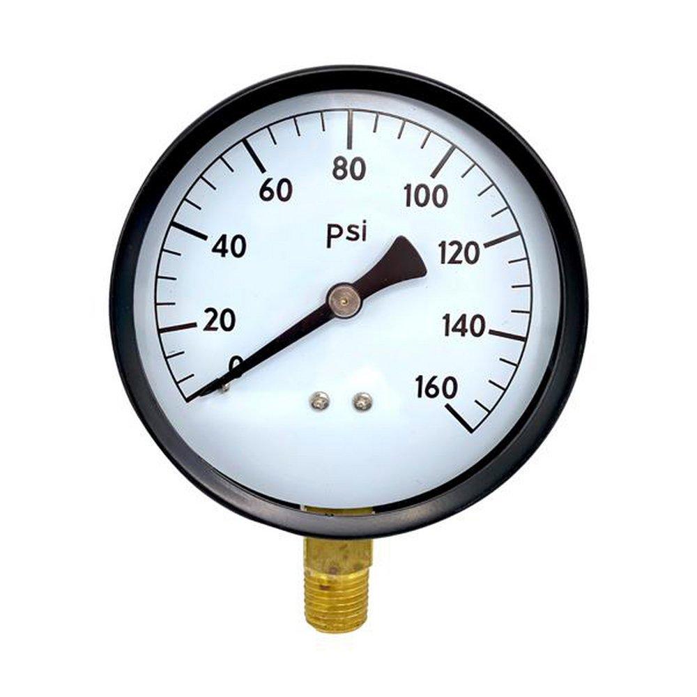 Wal-Rich Black Pressure Gauge 