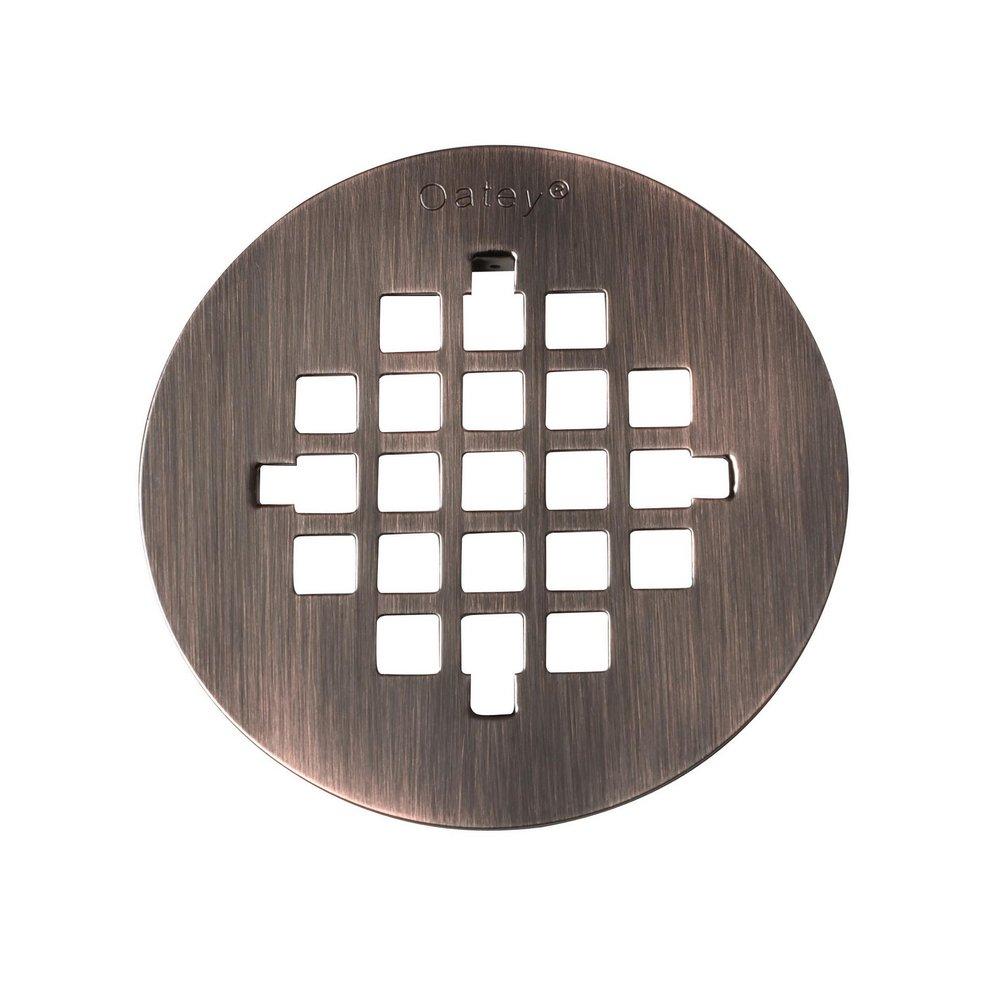 Oatey&reg; Oil Rubbed Bronze 4-1/2 in. Universal Snaptite Strainer 