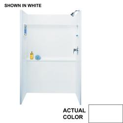 48 x 72 in. Veritek Shower Wall Kit in White