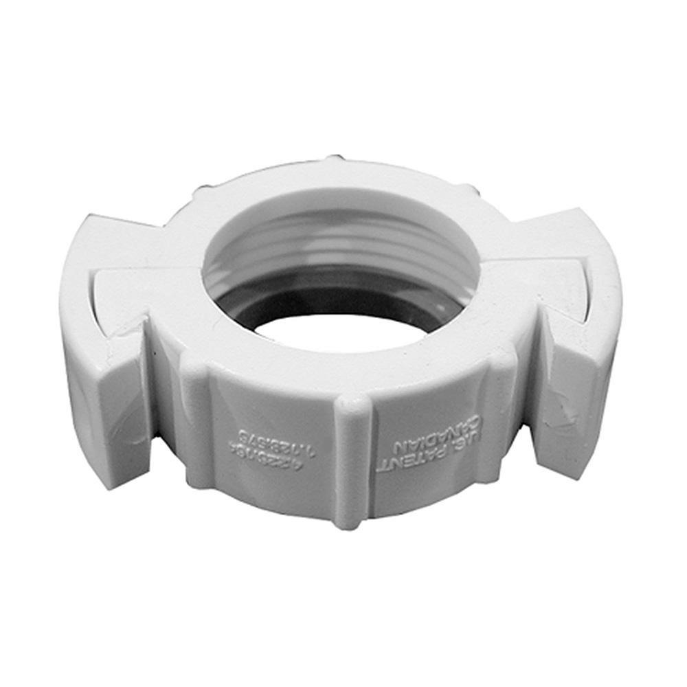 Jones Stephens White Plastic Split Nut 