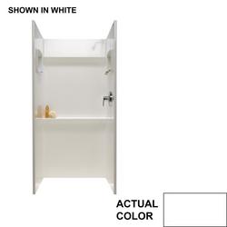 36 x 36 x 72 in. Shower Wall Kit in White
