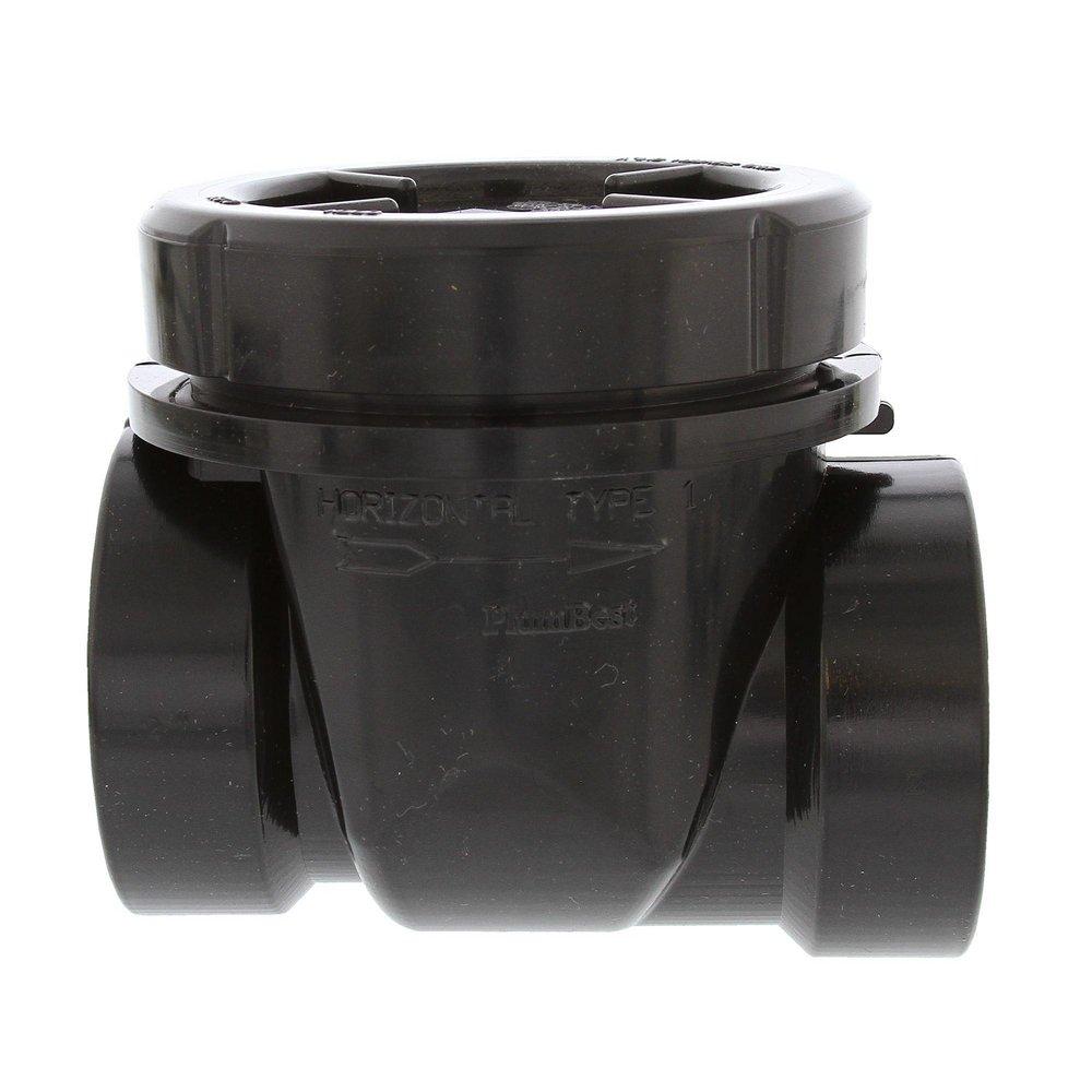 Jones Stephens Black Plastic Socket Weld Backwater Valve 