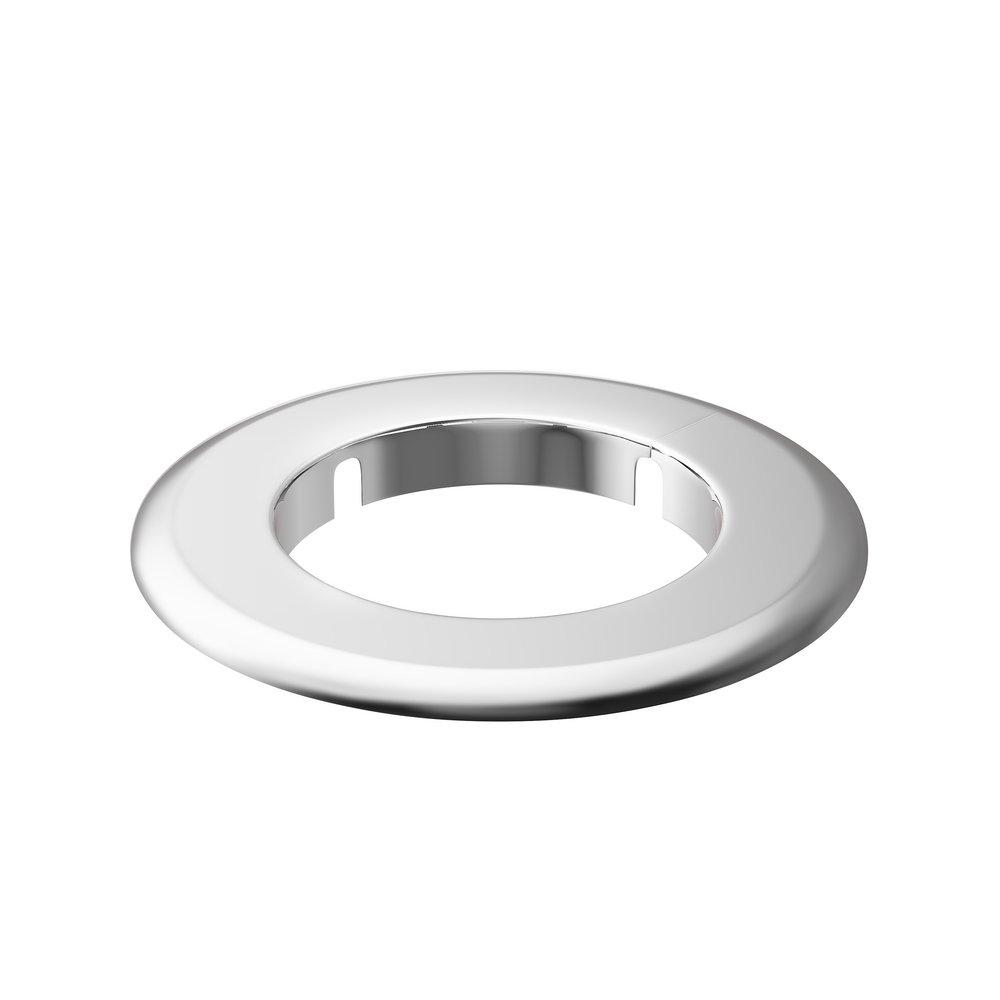 Jones Stephens Chrome Plated IPS Flexible Floor/Ceiling Plate Escutcheon 