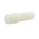 Jones Stephens White MPT x Barbed Nylon Adapter in White 