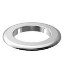Jones Stephens Chrome Plated 1-1/4 in. Plastic Hinged Escutcheon 