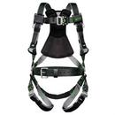Miller Fall Protection Black L/XL Size Harness with Leg Buckle in Black 