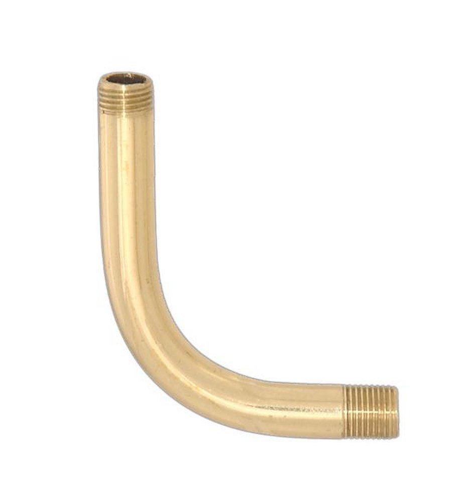 Central Brass 90 Degree Bent Brass Tube 