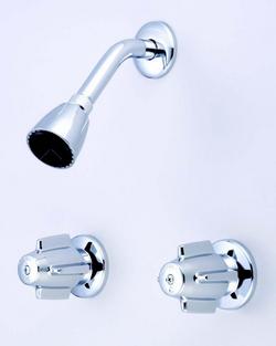 One Handle Single Function Bathtub & Shower Faucet in Polished Chrome