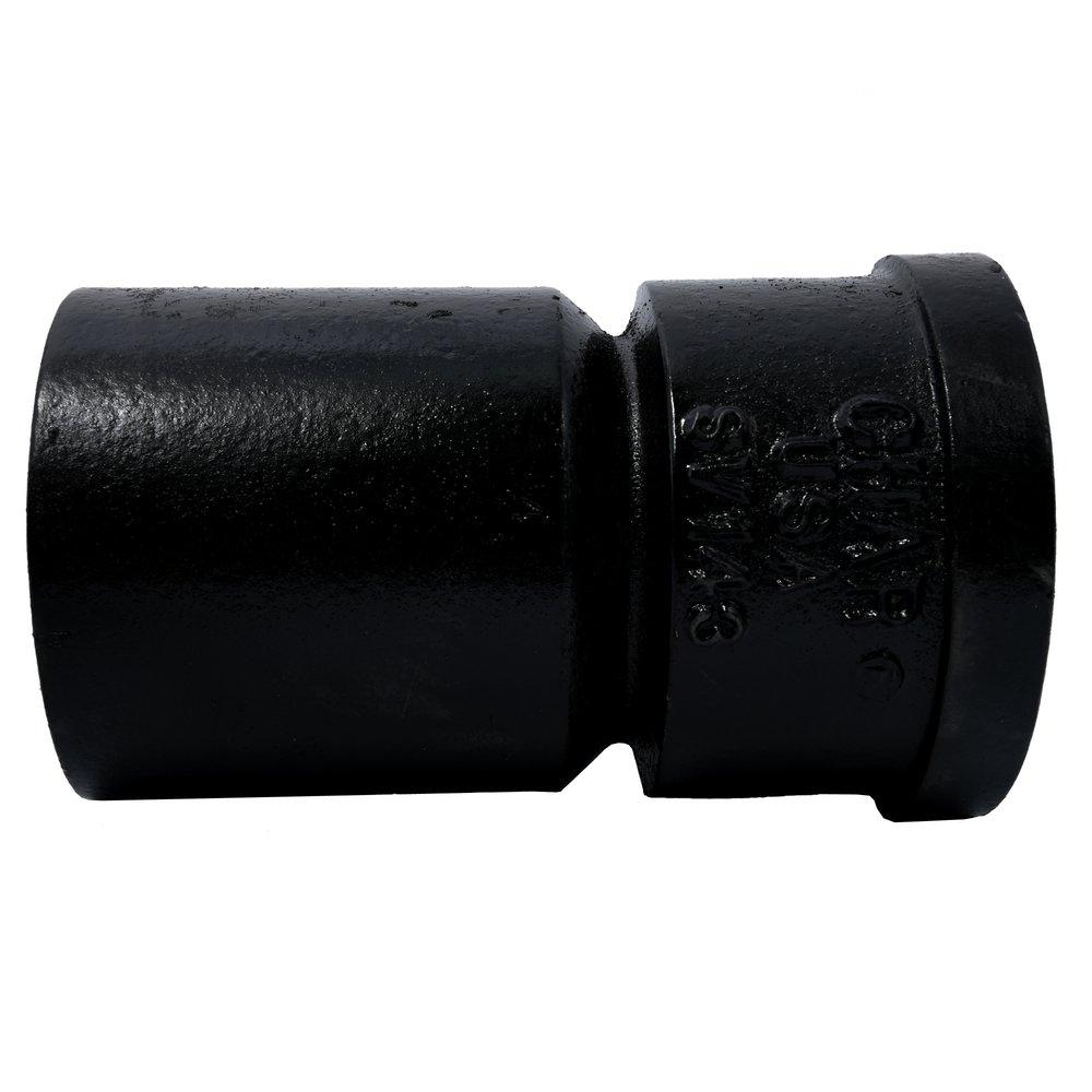 Black Spigot x Hub Cast Iron Concentric Reducer 