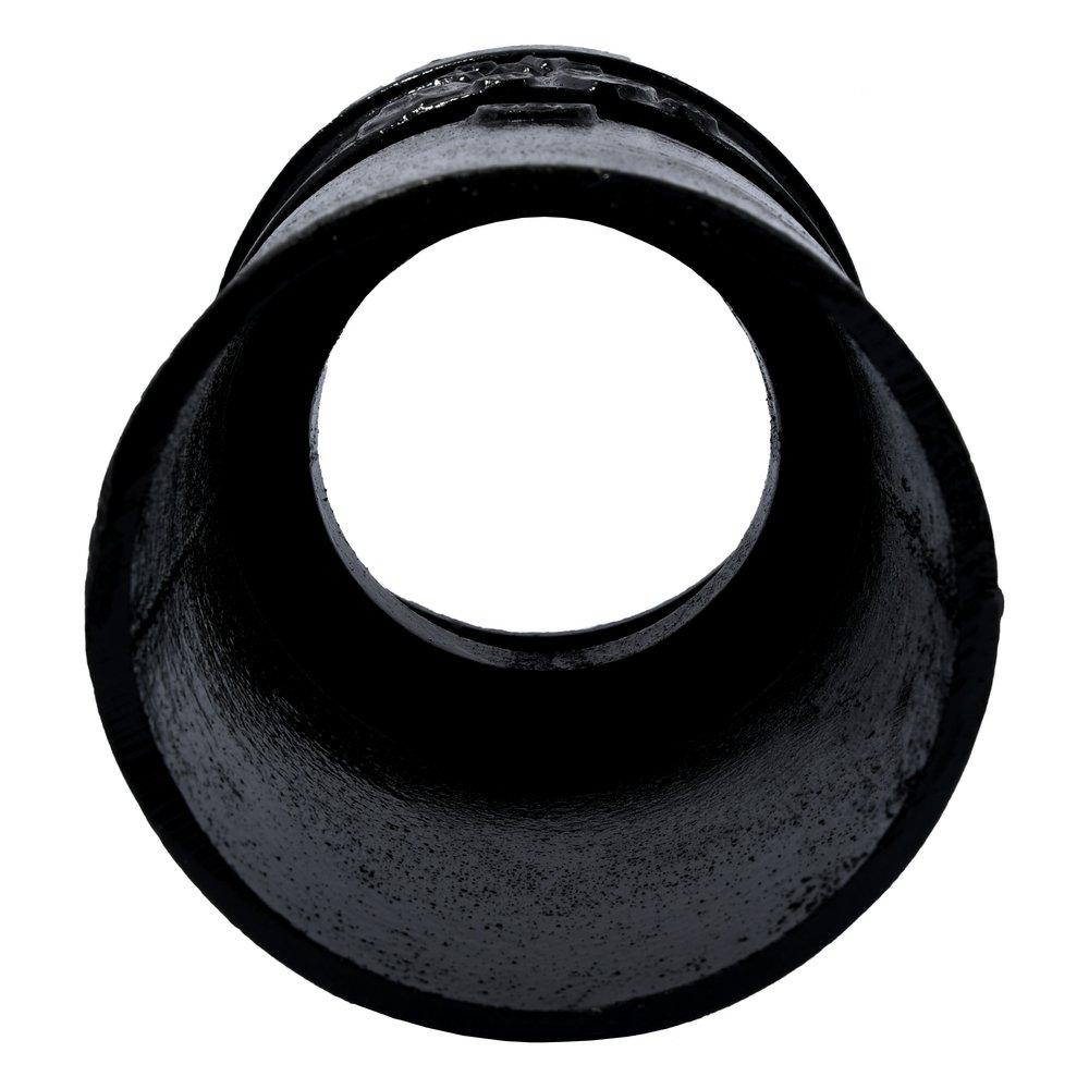 Black Spigot x Hub Cast Iron Concentric Reducer 