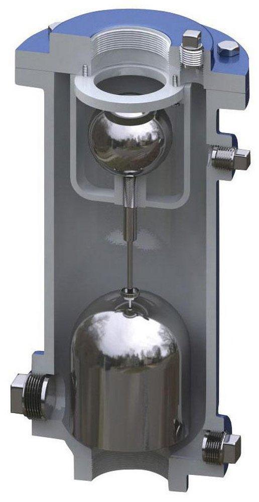 Apco Valve & Primer NPT Ductile Iron 20 psi Air Release Valve 