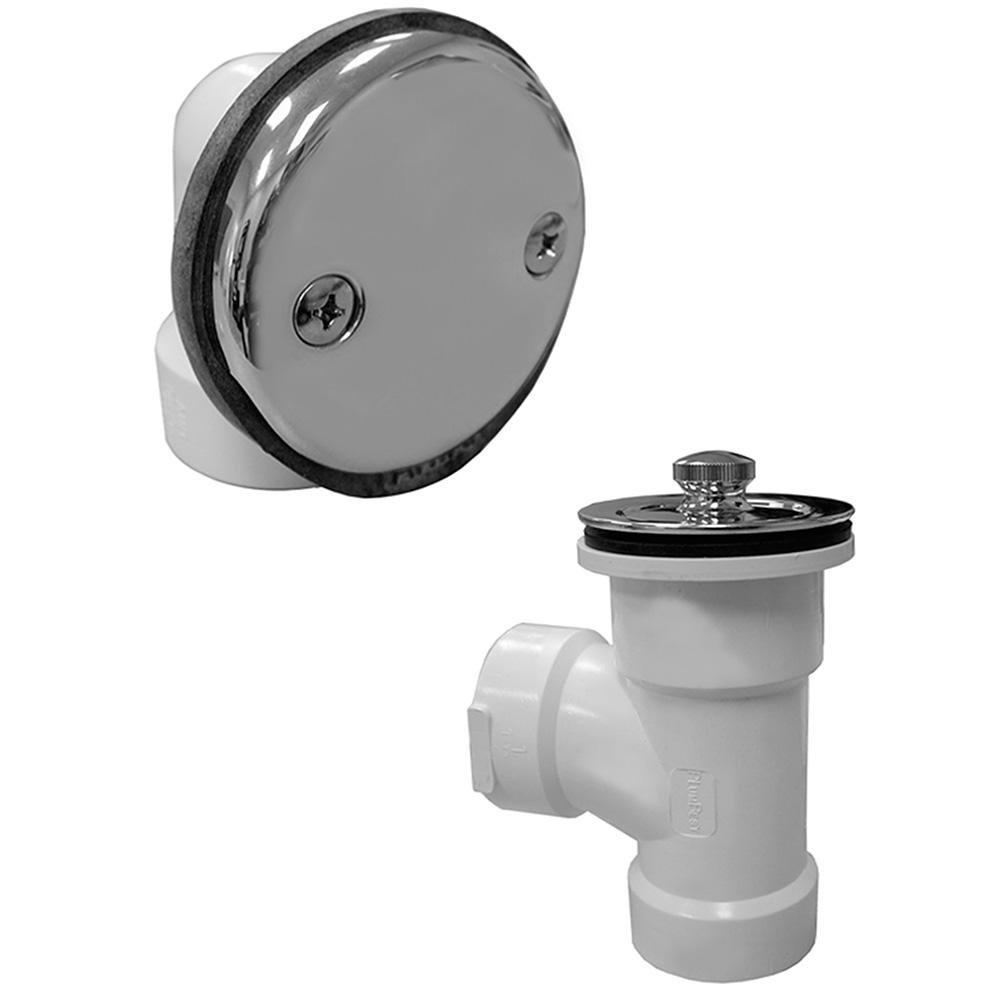 Jones Stephens Chrome Plated PVC Lift & Turn Drain 