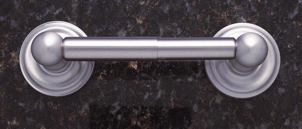 JVJ Hardware Satin Nickel Toilet Paper Holder 