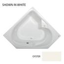 60 x 60 in. Whirlpool Drop-In Bathtub with Center Drain in Oyster