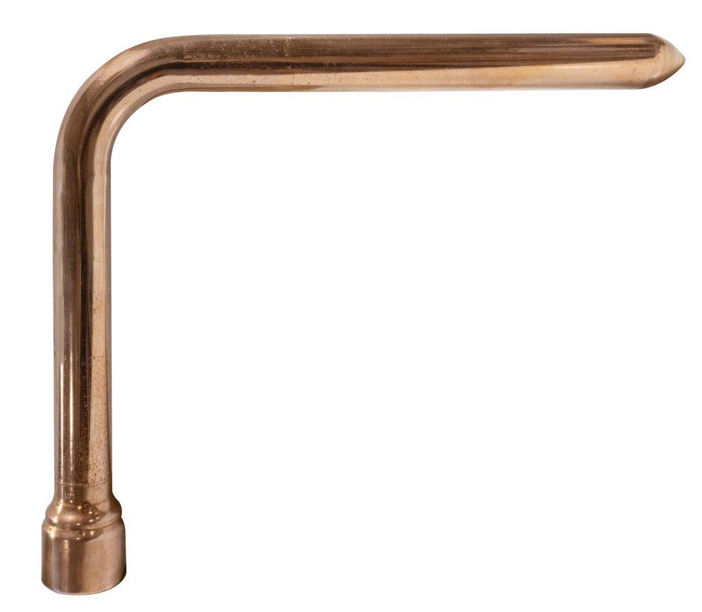 Sioux Chief 11 in. Solvent Weld Copper Stub Out Elbow 