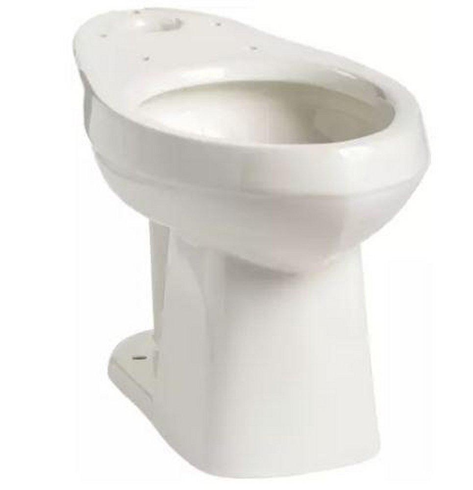 Mansfield Plumbing Products White Elongated Toilet Bowl 
