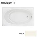 72 x 42 in. Soaker Drop-In Bathtub with End Drain in Oyster