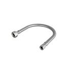 Jones Stephens Stainless Steel 3/8 x 1/2 in. Stainless Steel Toilet Flexible Water Connector 