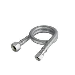 3/8 in. Compression x 1/2 in. FIP x 16 in. Braided Stainless Steel Faucet Flexible Water Connector