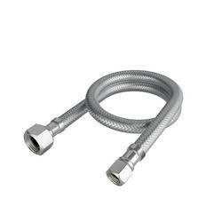 3/8 in. Compression x 1/2 in. FIP x 20 in. Braided Stainless Steel Faucet Flexible Water Connector
