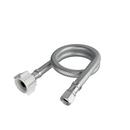 Jones Stephens Stainless Steel 3/8 x 7/8 in. OD Stainless Steel Closet Braided Connector 